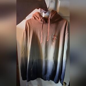 Vans Ombre Hoodie - Pink and Blue